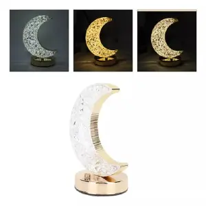 Lampara cristal luna
