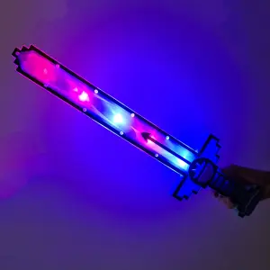 Juguete Espada Minecraft Niños Led Sonid