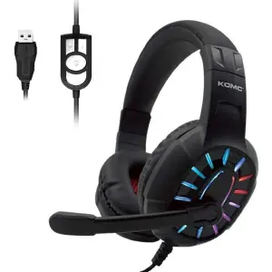 Audífonos Diadema Gamer Usb Komc B21 Di