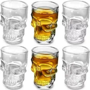 Vaso Para Whisky Ron Calavera 290 Ml X 6