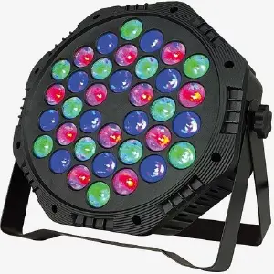 Luz de escenario rítmica 36 leds DMX