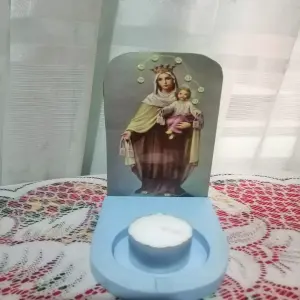 Veladora de la Virgen del Carmen