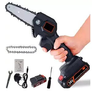 Mini Motosierra De Mano Portátil