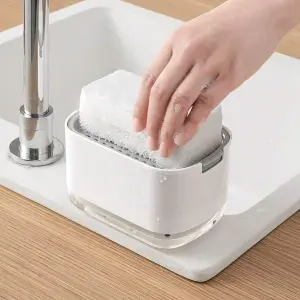 Dispensador Jabon liquido con esponja 08