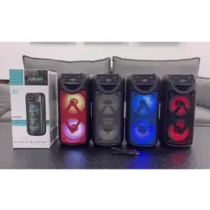 Parlante Portátil Greatnice BT 2x3 GTS: ¡Sonido Impresionante en Cualquier Lugar! - Parlante Portatil Greatnice Bt 2x3 Gts