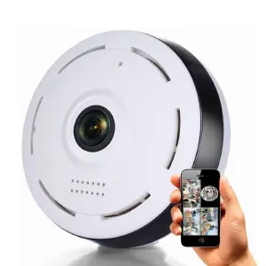 Cámara De Seguridad  Ojo De Pez V380-V3