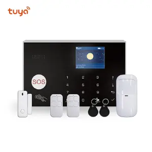Kit Alarma Para Casa Inalámbrica Gsm Y W
