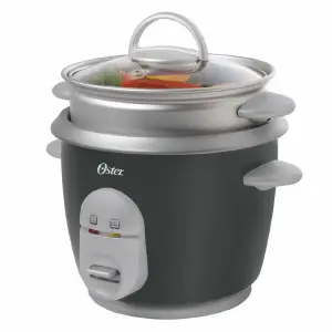 Arrocera multiusos gris de 3 tazas