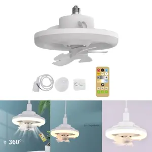 BOMBILLO LED CON VENTILADOR