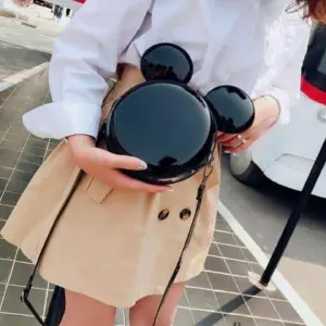 Bolso Silicona Mickey negro