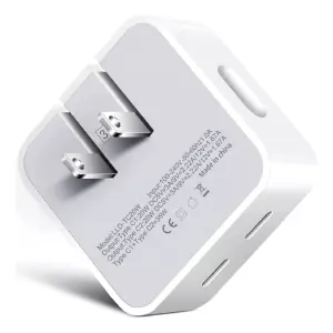 Cargador Iphone Dos Puertos Usb-c 50w