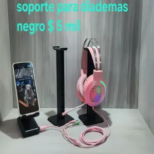 ESPECTACULAR SOPORTES DE DIADEMA negro
