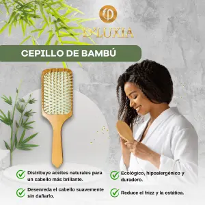 CEPILLO DE BAMBÚ (MINI): El Cepillo Perfecto para tu Bolso - CEPILLO DE BAMBÚ (MINI)