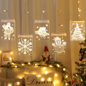 Luces  Navidad 3 metros Blanca