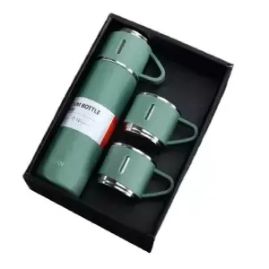 TERMO BEBIDA CALIENTE/FRIAS MAS 3 TAZAS