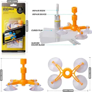 Kit Reparador de vidrios