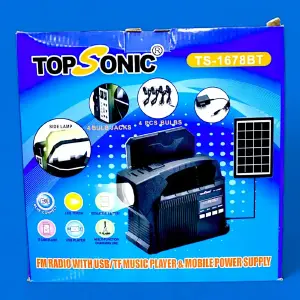 RADIO TOPSONIC USB BLUETOOH TS-1678BT