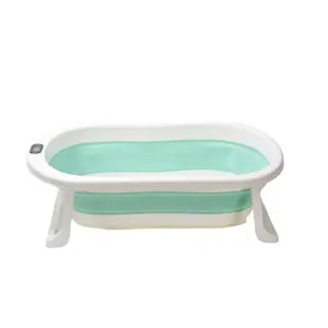 Bañera Tina Bebe Plegable Termometro