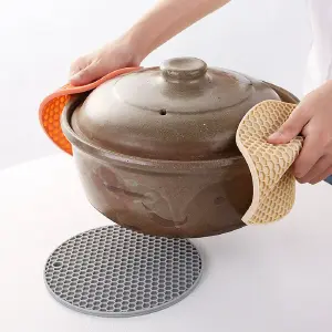 Posavasos Almohadilla De Silicona Calor
