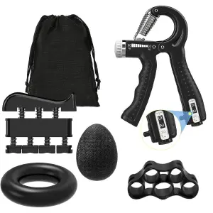 Kit Hand Grip Ejercitadores Mano Muñeca