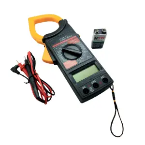 AMPERIMETRO O TESTER DIGITAL CON ESTUCHE