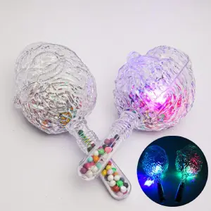 Maraca Navideña Novena Luminosa PapaNoel