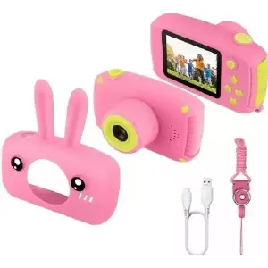 Camara infantil conejo silicona x500