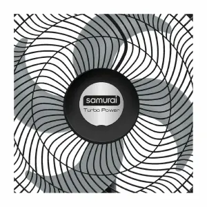 Ventilador Samurai Turbo Power De Pared