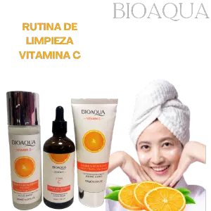 RUTINA DE LIMPIEZA VITAMINA C