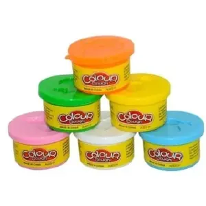Plastilina Tubo Colour Dough 4 Colores