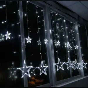 LUZ NAVIDEÑA ESTRELLAS  X 3METROS