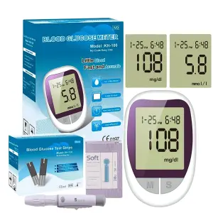 Glucómetro Digital Diabetes 50 Tiras