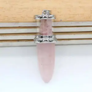 Collar Cuarzo Rosa Estuche