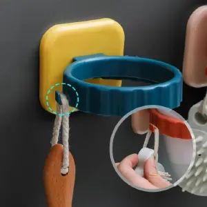 Soporte Porta Secador y Accesorios Baño
