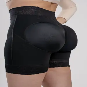 Faja Shorth Levanta Cola Alta Compresion