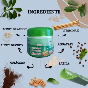 Crema hidrokeratina tratamiento capilar
