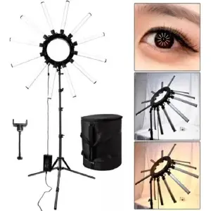 Aro De Luz Led 92cm Estrella 12 Tubos I
