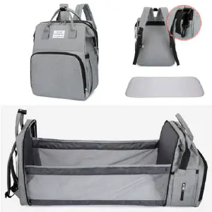 Pañalera Plegable 3 en 1 Morral Cambiado
