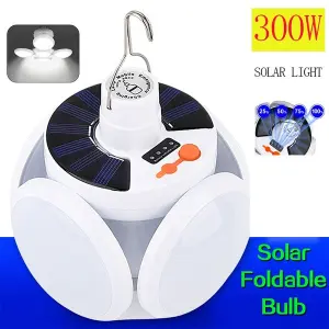 Lampara Solar Expandible 4 Aspas