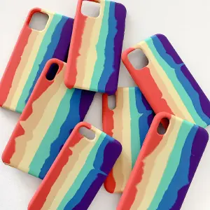 Case diseño arcoiris para iphone