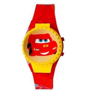 Reloj Niños Digital Rayo Mcqueen Cars Lu