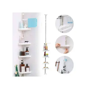 Organizador de baño esquinero grande