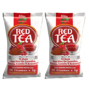 Te Rojo 30 Tisanas x2
