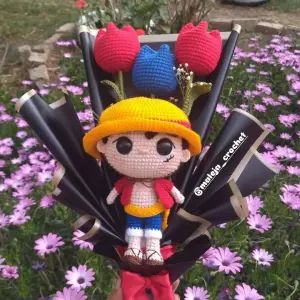 Ramo de Luffy Crochet