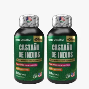 CASTAÑO DE INDIAS  SOFTGELSX100 X2