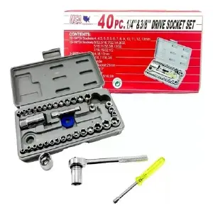 KIT HERRAMIENTAS JUEGO DE RACHES COPAS