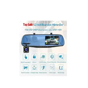 Espejo Retrovisor con Camara trasera