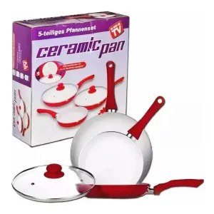 Set Juego De Sartenes Ceramic