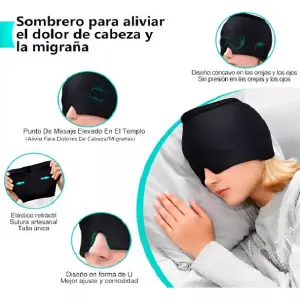 Gorro De Gel Para Aliviar Migraña