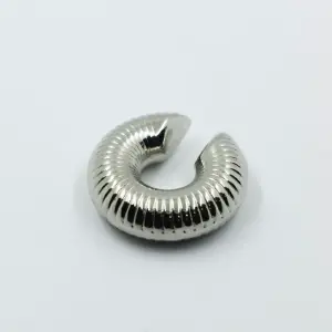 EARCUFF CHUNKY PLATEADA GRANDE